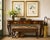 ENTRYWAY COLLECTION - English Country Style A beautifully carved American Rococo Revival bench distinguished by its...