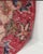Red 1970s Vintage Turkish Handmade Wool Cotton Red Runner Rug For Sale - Image 8 of 11