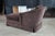 Burgundy Late 20th Century Edwards Furniture Inc Modern Suede Chaise Lounge Quilted Dark Burgundy Brown For Sale - Image 8 of 13