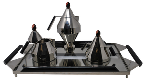 Italian Stainless Steel Set by Montagnani Baccola Punto, Set of 4