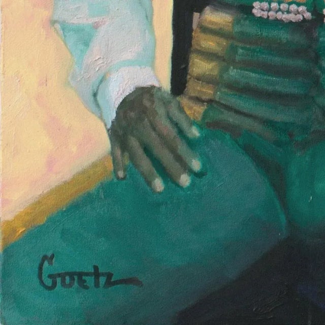 Signed lower left, 'Goetz' for Jack Goetz (American, born 1919); additionally signed, verso, dated 1998, titled...