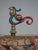 Vintage Art Deco Peacock Shade Floor Lamp For Sale In Philadelphia - Image 6 of 18