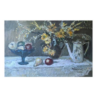 Magdalena Spasowicz, Still Life, 2006, Oil & Oil on Canvas For Sale