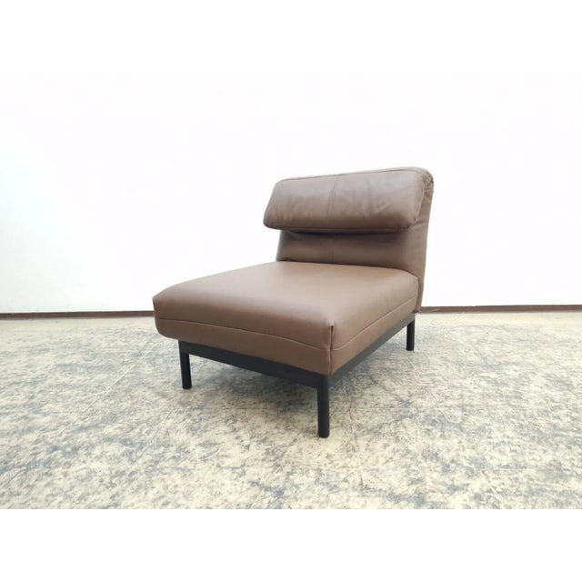 Plura Leather Armchair in Brown from Rolf Benz For Sale - Image 13 of 13