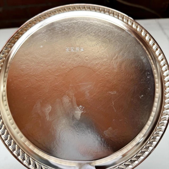 1990s 1990s Wallace Baroque Silverplate Cheese Dome: Vintage Ornate Serving Cloche For Sale - Image 5 of 5