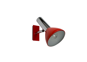 Mid-Century Modern German Space Age Wall Lamp from Hustadt Leuchten, 1960s