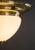 Large Art Deco Ceiling Lamp with Opal Glass Shade, Vienna, 1920s For Sale - Image 9 of 18
