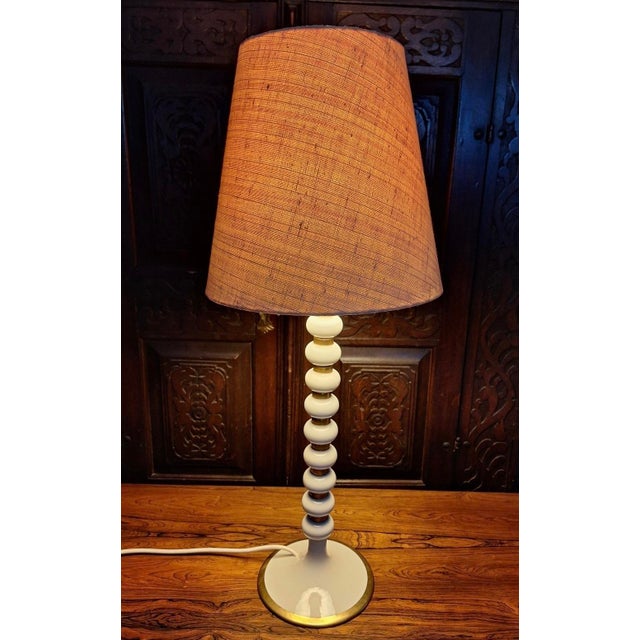 Mid-Century Italian Table Lamp with Stacked Spheres, 1970s For Sale - Image 13 of 16