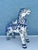 Vintage Blue & White Ceramic Tang Dynasty War Horse For Sale In West Palm - Image 6 of 12