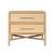 Tan Verona Two-Drawer Nightstand in Natural For Sale - Image 8 of 8