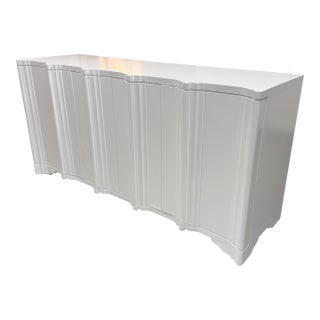 Oly Studio Jackson Buffet, White Enamel For Sale