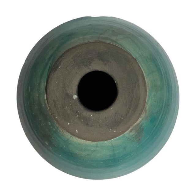 2000 - 2009 Contemporary Sculpture Glazed Vase For Sale - Image 5 of 7