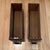 Antique Oak Countertop Sewing Cabinet With Applied Burled Wood Drawer Fronts For Sale - Image 11 of 12