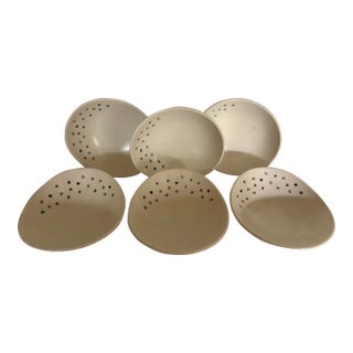 1950s Metlox Poppytrail Bowls in the Confetti Pattern - Set of 6 For Sale