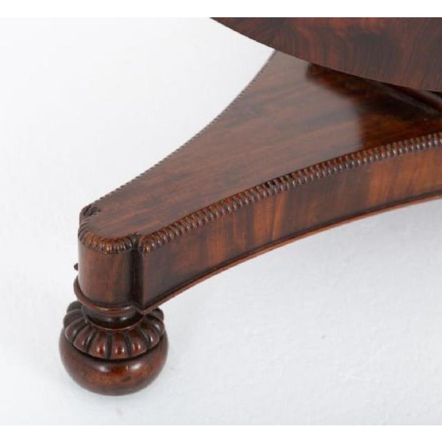 Regency mahogany circular centre table Period Regency table 1810 If you are looking for chairs to match The top of the...