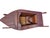 White Vintage Folk Art Speedboat Mahogany Runabout Boat Rocking Horse Chris Craft Style For Sale - Image 8 of 18
