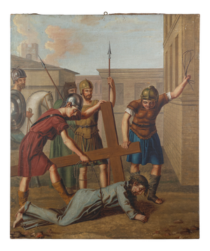 Flemish Artist, Passion of Christ, 1900, Oil on Canvas
