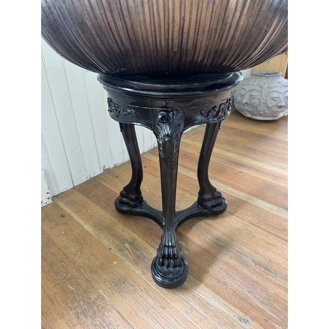 Early 19th Century Antique Venetian Grotto Carved Shell Chair For Sale - Image 11 of 11
