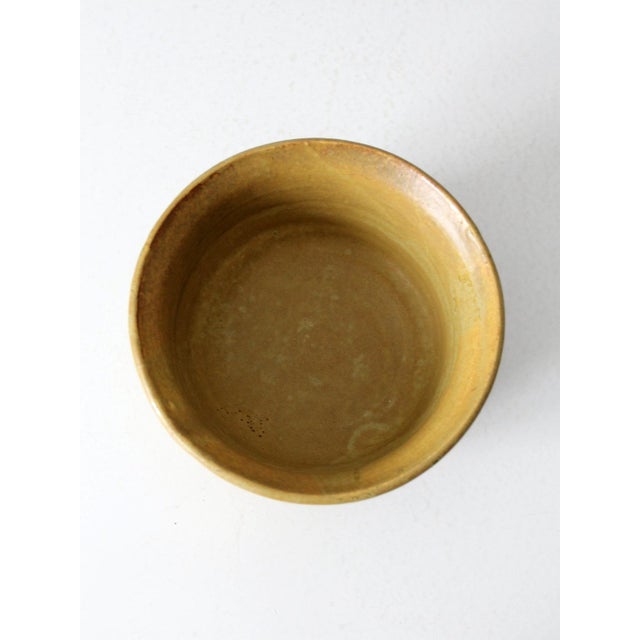 1970s Vintage Studio Pottery Bowl For Sale - Image 4 of 9