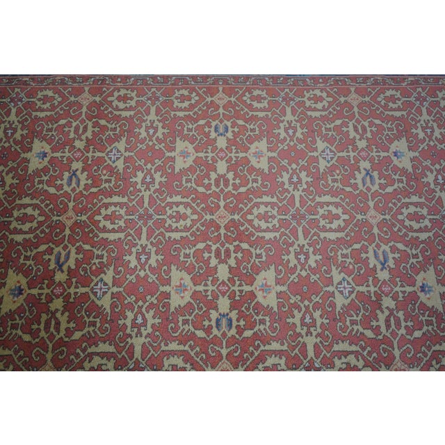 Red Karastan Colonial Williamsburg no.552 Approx. 6 X 9 Rug For Sale - Image 8 of 10