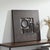 Contemporary Eshcada — Matte Black Wall Sculpture, Geometric Relief Carved on Patinated Wood Composite For Sale - Image 3 of 3