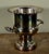 Late 20th Century Vintage Oneida Silver Plated Champagne Cooler Ice Bucket With Scroll Handles For Sale - Image 5 of 9