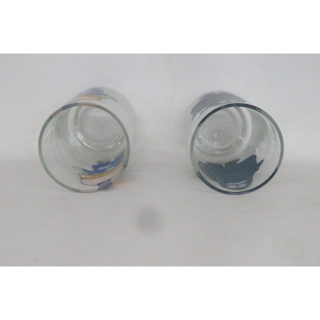 1977 McDonalds Collector Series 2pc Drinking Glasses Big Mac and Grimace For Sale - Image 9 of 12