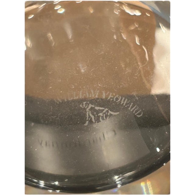 Vintage William Yeoward “Chardonnay” / “Sauvignon Blanc” Wine Carafe- Set of 2 For Sale In Naples, FL - Image 6 of 6