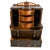 Early 20th Century American Art Deco Burl Walnut Highboy Dresser With Vanity Cabinet For Sale - Image 5 of 7