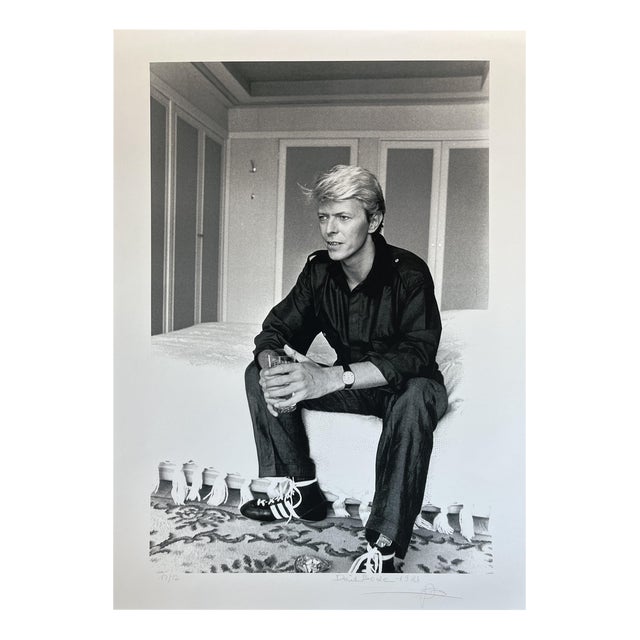Philippe Ledru, David Bowie, Signed and Numbered Photograph For Sale