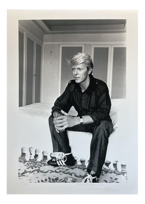 Philippe Ledru, David Bowie, Signed and Numbered Photograph