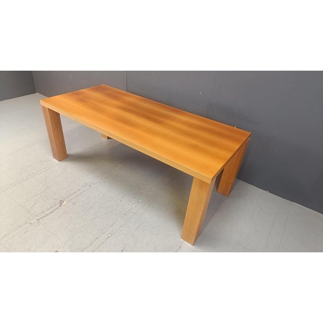 Brown Vintage Desk or Dining Table from Cattelan Italia, 1980s For Sale - Image 8 of 18