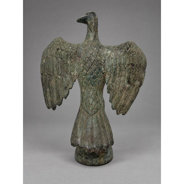 Grand Tour Roman Grand Tour Style Bronze Spread Winged Eagle Sculpture For Sale - Image 3 of 9