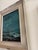 Blue Contemporary Mia Bergeron Birthday, Oil on Cradled Wood in Vintaged Silver Frame For Sale - Image 8 of 8