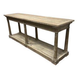 Restoration Hardware Bertrand Console Table For Sale