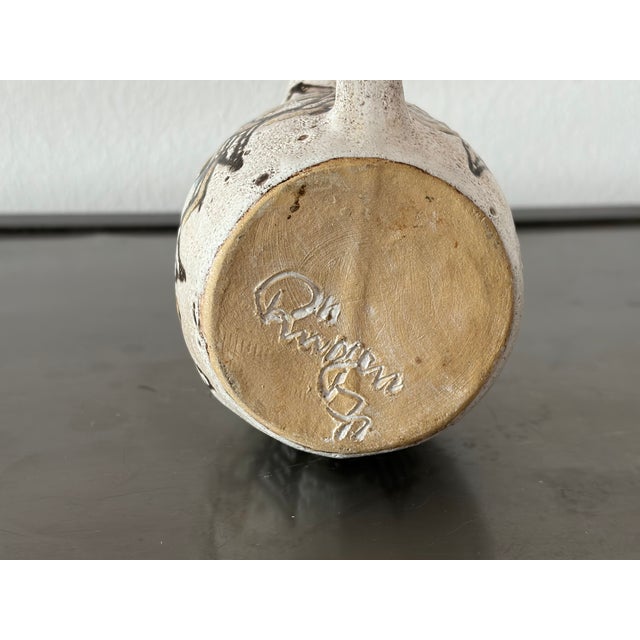 Mid-Century Modern Maritime Mug with Stylized Fish Motifs from Rügen Keramik, 1970 For Sale - Image 3 of 18