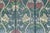 Botanical Hand-Painted Room Divider with Vibrant Flowers and Vines, Vintage For Sale - Image 9 of 12