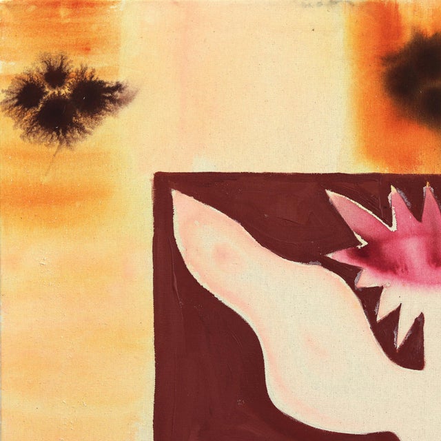 Meredith Walker’s "Desert Sunflower" is a luminous original painting that bridges abstract symbolism and folk art...