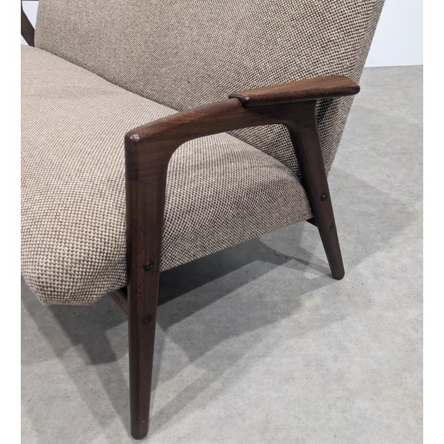 Wood Mid-Century Modern Scandinavian Sofa, 1960s For Sale - Image 7 of 9