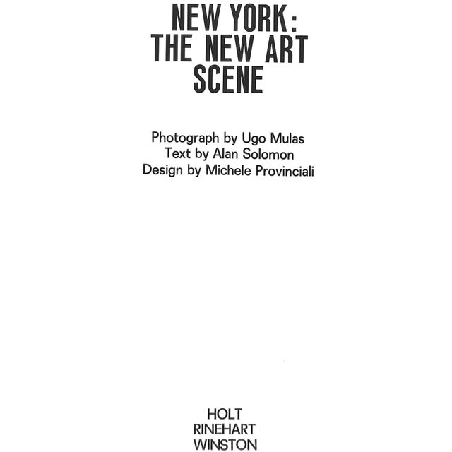MULAS, Ugo [photograph by] SOLOMON, Alan [text by] [341] pp. Holt, Rinehart and Winston 1967 First Edition 13 1/4" x 10"...