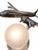 Silver Vintage Eichholtz Airplane Lamp, 1990s For Sale - Image 8 of 11