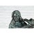 1960s Bronze Sea Nymph Fountain with Large Shell and Turtle in Verdigris Patina For Sale - Image 10 of 17
