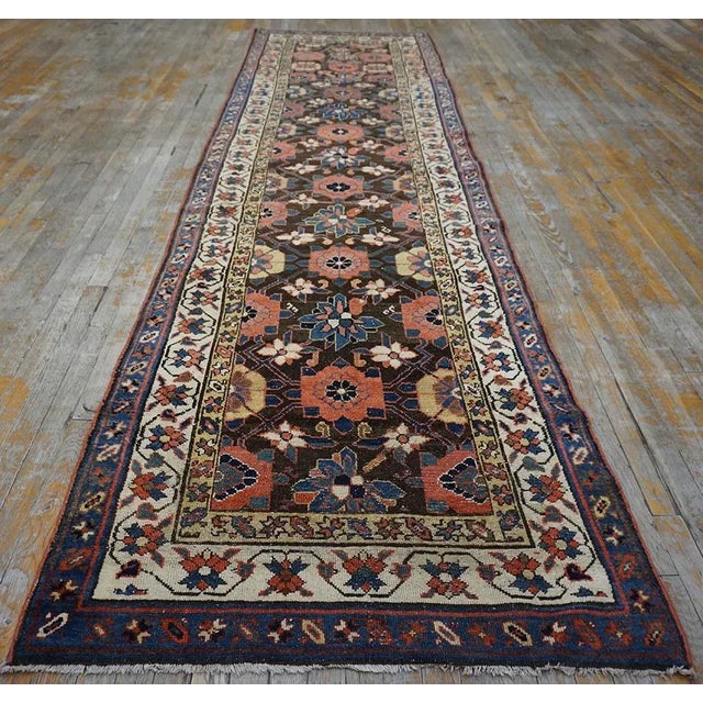 Antique North West Persian Rug, Size: 3'8" x 13'0". Antique N.W. Persian Persian Allover Geometric Rug, Country of Origin:...