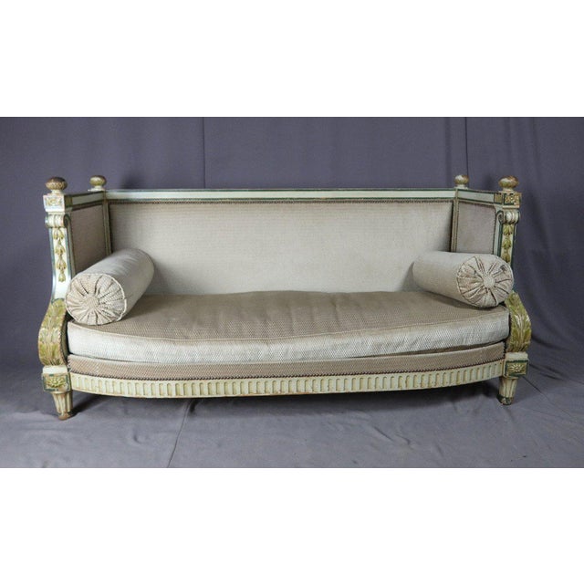 Large Directory Sofa in Wood For Sale - Image 11 of 11