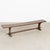 Early 20th Century French Chestnut Trestle Bench For Sale - Image 13 of 13