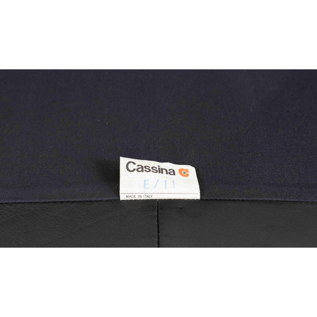 Maralunga 2-Seater Leather Sofa by Vico Magistretti from Cassina, 1990s For Sale - Image 11 of 18