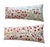 Mid-Century Modern White Bird Suzani Lumbar Pillow Cover 18'' X 54'' - Set of Two For Sale - Image 3 of 4