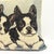 Traditional Vintage Boston Terrier Needlepoint Pillow – Hand-Stitched Wool Dog Portrait For Sale - Image 3 of 5