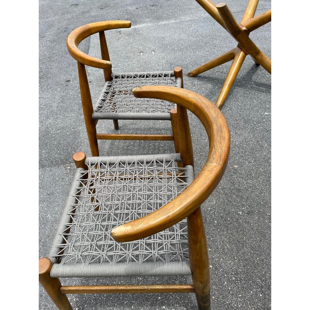 Pair of John Vogel West Elm Mid Century Style Dining Chairs Chairish