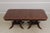 Traditional Henredon Mahogany Double Pedestal Inlaid Dining Table For Sale - Image 3 of 17